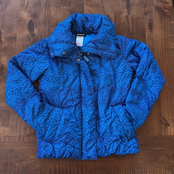 Patagonia Women's Geoharmony Insulated Puffer Jacket | Andes Blue | XS - Picture 2 of 5
